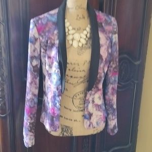 Cache Floral Blazer